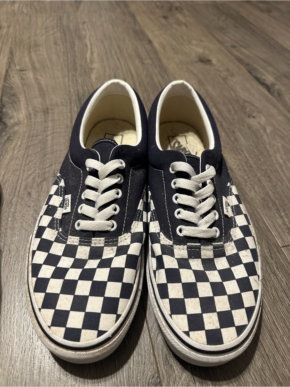Vans Black & White Checkerboard Men's Sneakers